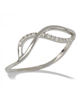 Anillo Gemoro Mujer in Oro blanco Diamante 0.05 Ct AB1128BIA - AB1128BIA